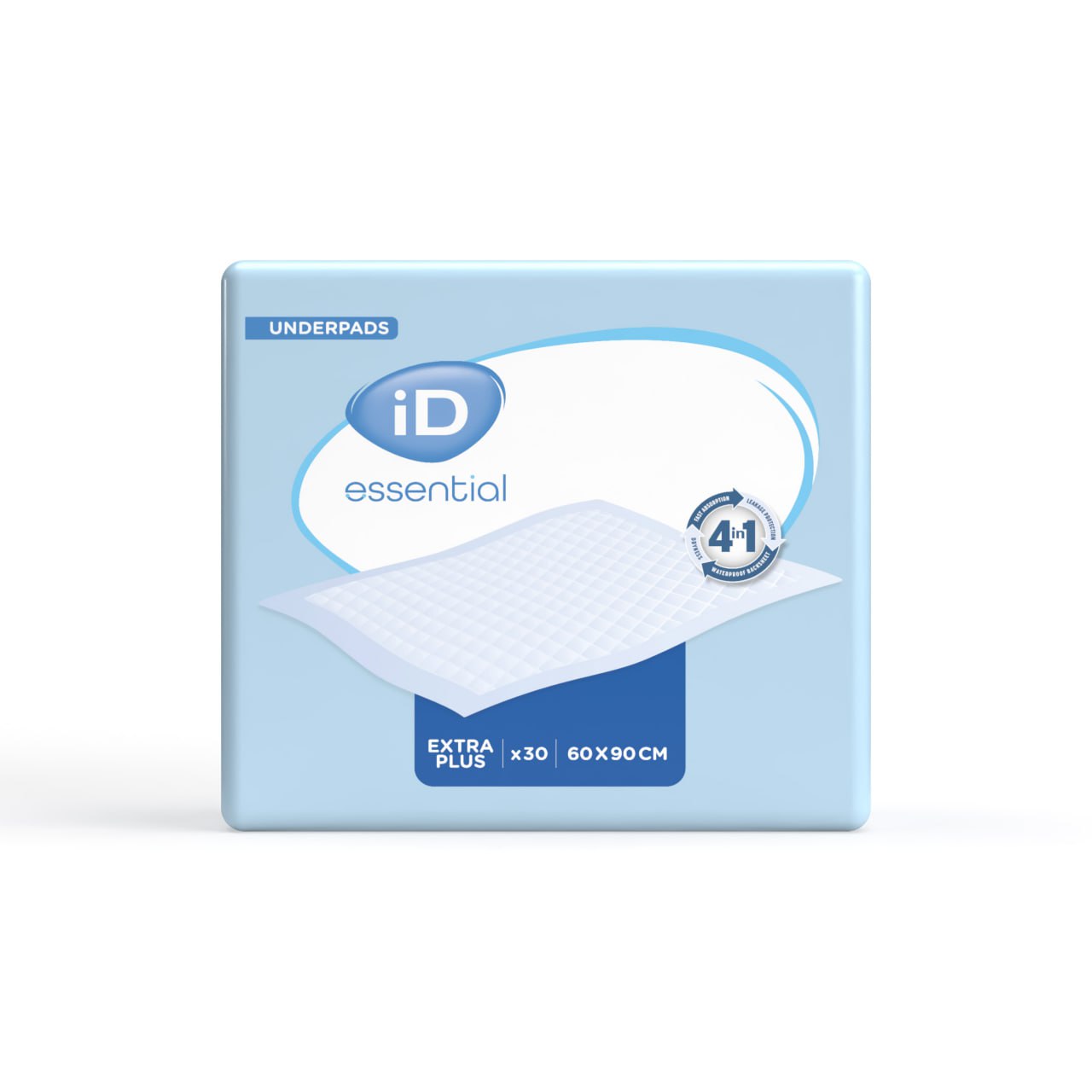 Пелюшки поглинаючі iD Essential Extra Plus 60*90